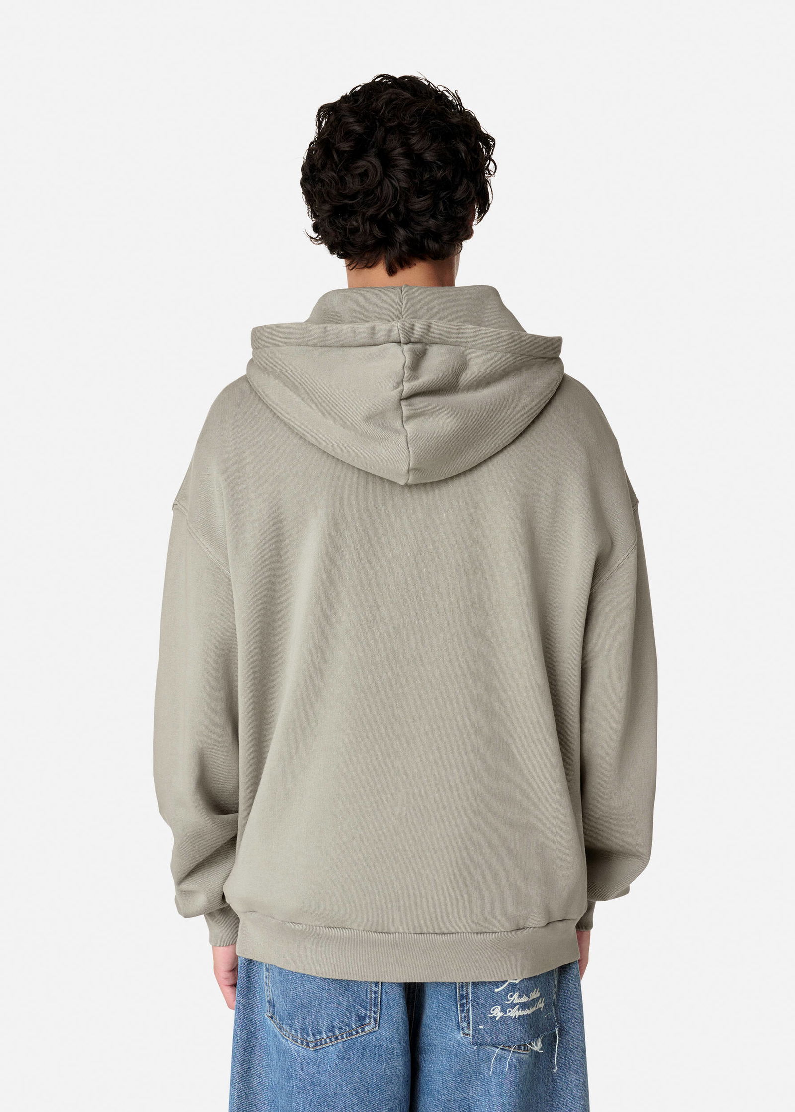 Washed Patch Hoodie