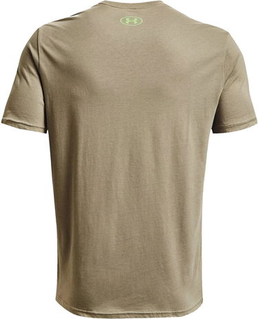 Tričko Under Armour T-Shirt GL FOUNDATION Short Sleeve Zelené | 1326849-037, 4