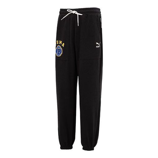 Tepláky Puma Team Logo Fleece Pants Čierna | 622277-01, 0