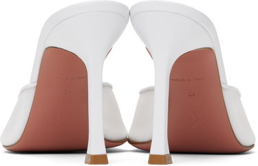 Doplnky Amina Muaddi Amina Muaddi Alexa Mesh Slipper 95 Heeled Sandals Čierna | ALEXA MESH SLIPPER, 4
