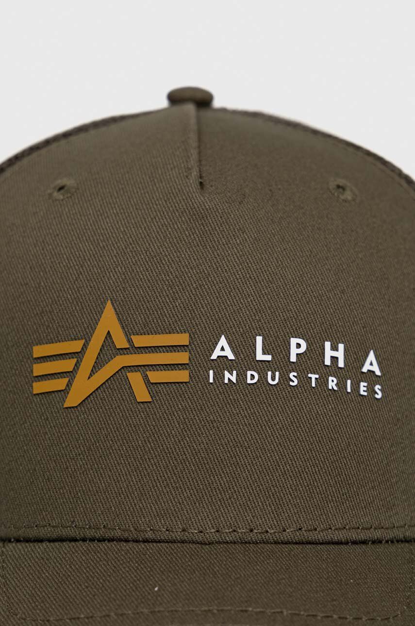 Šiltovka Alpha Industries Cap Zelené | 106901.142, 1