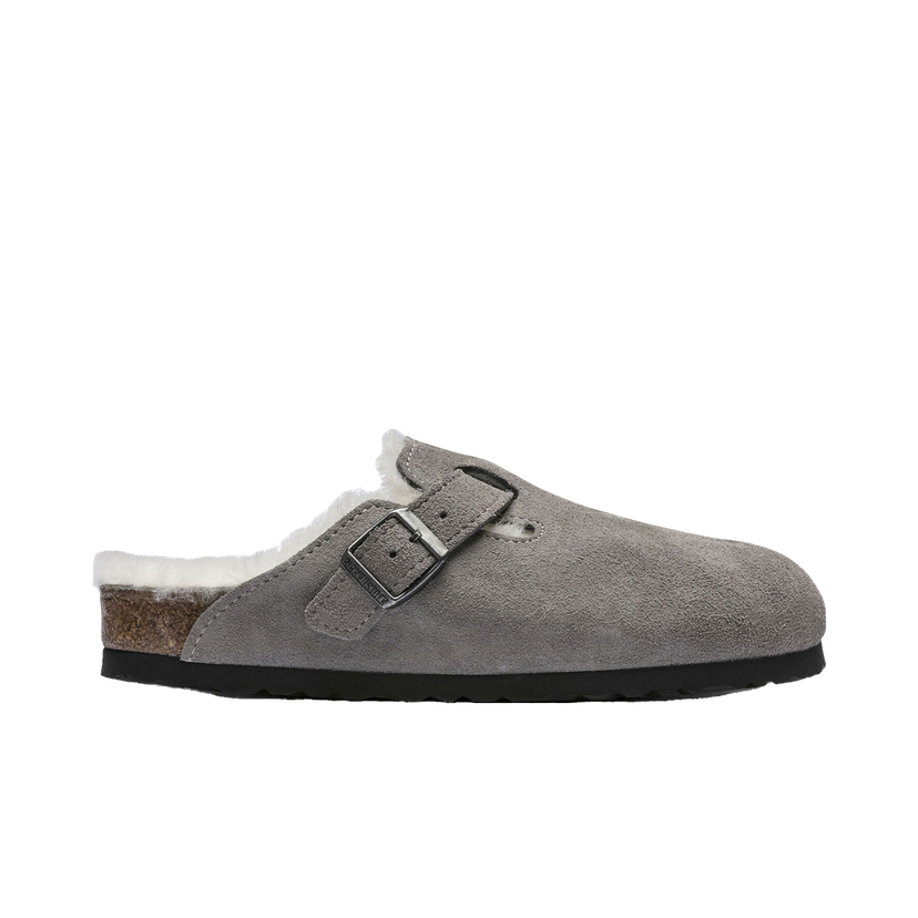 Tenisky a topánky Birkenstock Boston Shearling Suede Šedá | 1017650/1017651