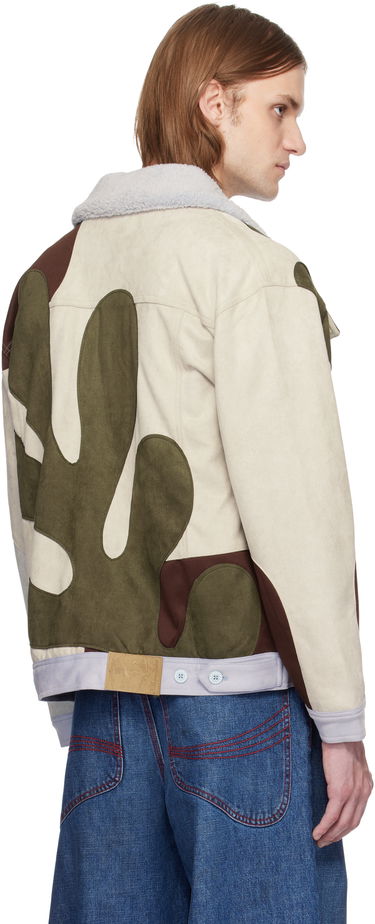 Bunda KidSuper KidSuper Floral Patchwork Suede Jacket Rôznofarebný | SS25-OW-11, 2