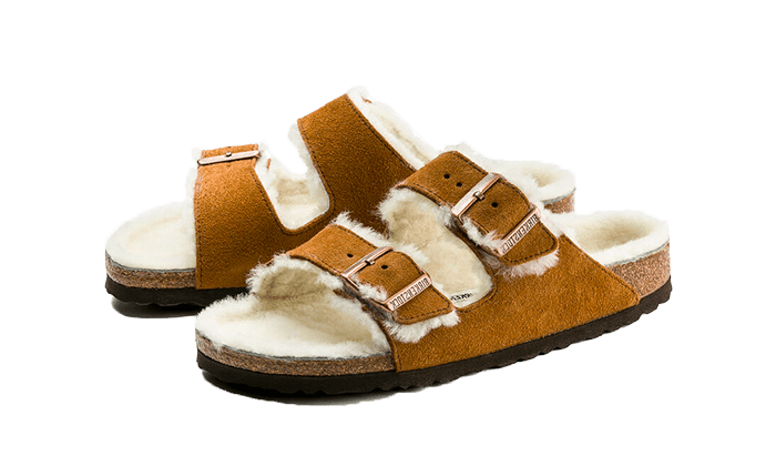 Tenisky a topánky Birkenstock Arizona Shearling Mink Vínová | 1001128/1001135, 1
