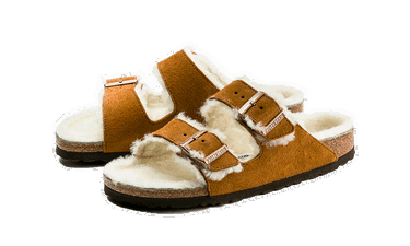 Tenisky a topánky Birkenstock Arizona Shearling Mink Vínová | 1001128/1001135, 1