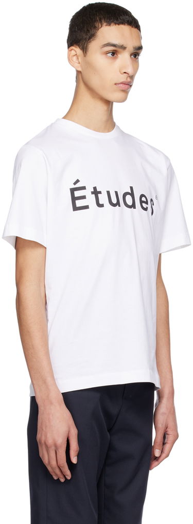 Tričko Études Wonder T-Shirt Biela | C00ME101A00700, 1
