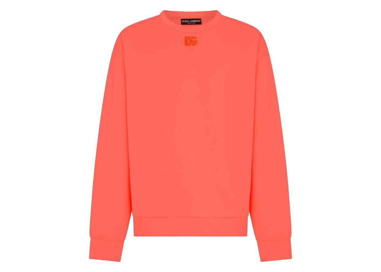 Mikina Dolce & Gabbana Jersey Metal DG Logo Sweatshirt Pink Ružová | G9VA5ZHU7LAR3722, 0
