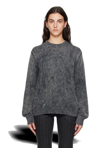 Sveter Acne Studios Embroidered Sweater Šedá | B60296-