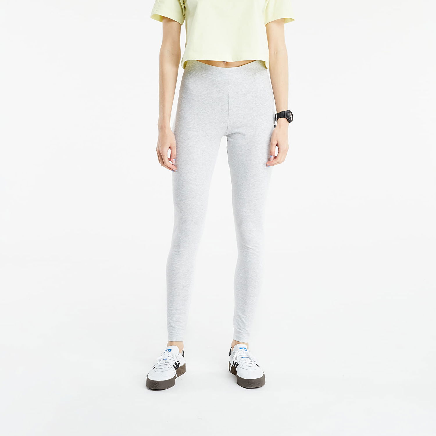 Legíny adidas Originals LOUNGEWEAR Adicolor Essentials Tights Šedá | GN8270, 0