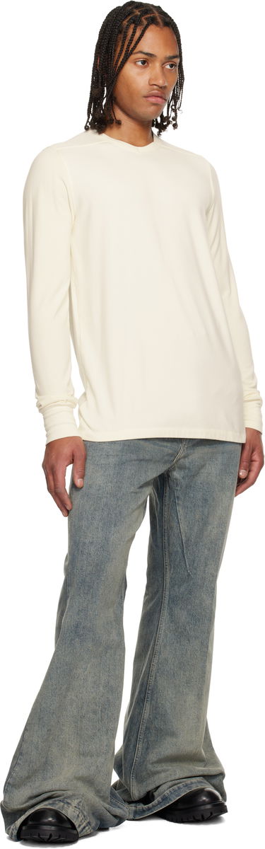 Tričko Rick Owens Concordians Thermal T-shirt Biela | RR02E1225 JPT, 3