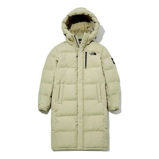 Prešívaná bunda The North Face Long Down Jacket Béžová | NC1DL71B