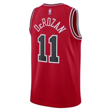 Dres Nike Dri-FIT NBA DeRozan Demar Chicago Bulls Icon Edition 2022/23 Swingman Jersey Červená | DN2000-658, 3