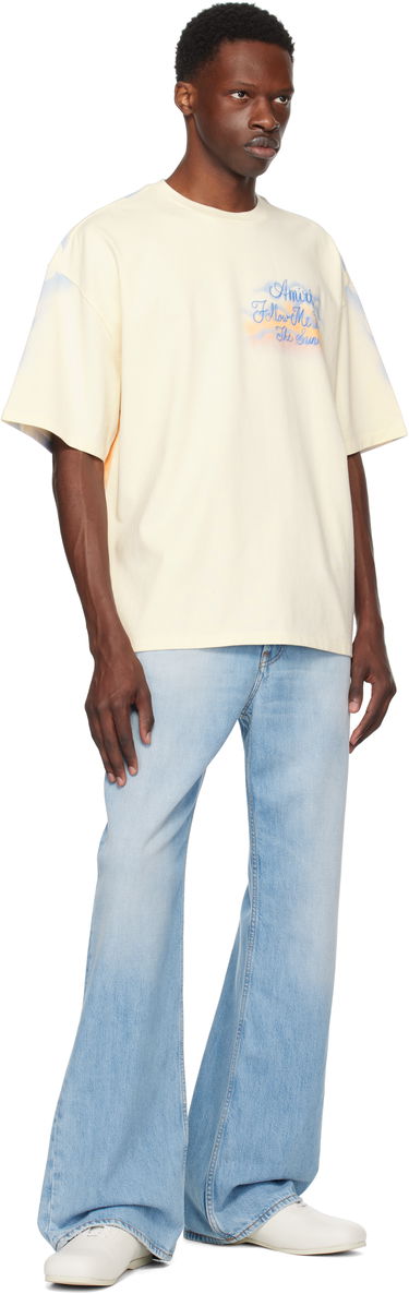 Tričko AMIRI AMIRI 'Follow Me Into The Sun' T-Shirt Žltá | AMJYTE1208, 3