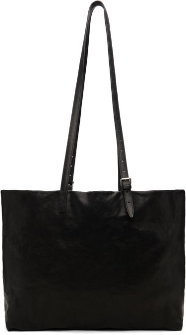 Tote bag Ann Demeulemeester Ann Demeulemeester Bes Leather Tote Čierna | B0012968-LT137-099, 0