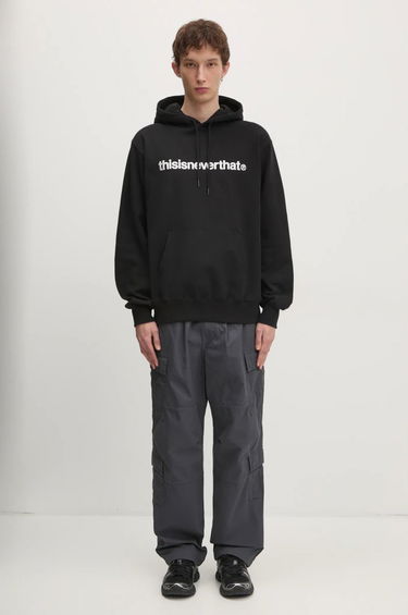 Mikina thisisneverthat thisisneverthat T-Logo Hoodie Čierna | TN243TSWHO01, 4