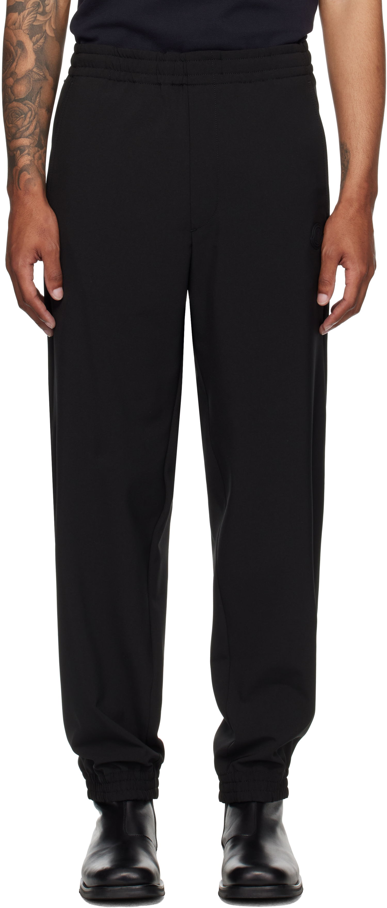 Tepláky Moncler Moncler Logo Jogging Pants Čierna | K20912A00012598PM, 0