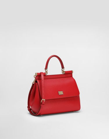 Kabelka Dolce & Gabbana Dolce & Gabbana Mini Dauphine Top Handle Bag Červená | BB6003B100180303, 2