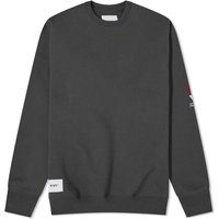 Mikina WTAPS 18 VUA Crew Sweat Čierna | 232ATDT-CSM18-BK, 1
