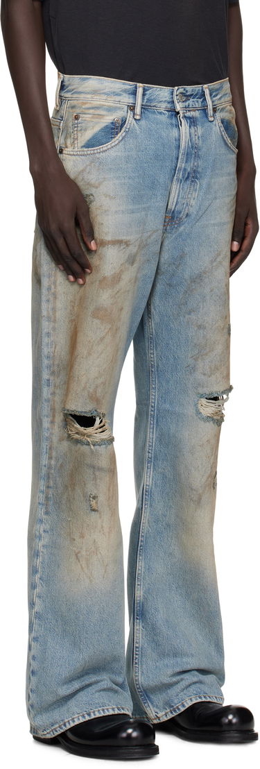 Džínsy Acne Studios Acne Studios Loose Fit 2021M Jeans Modrá | B00403-, 4