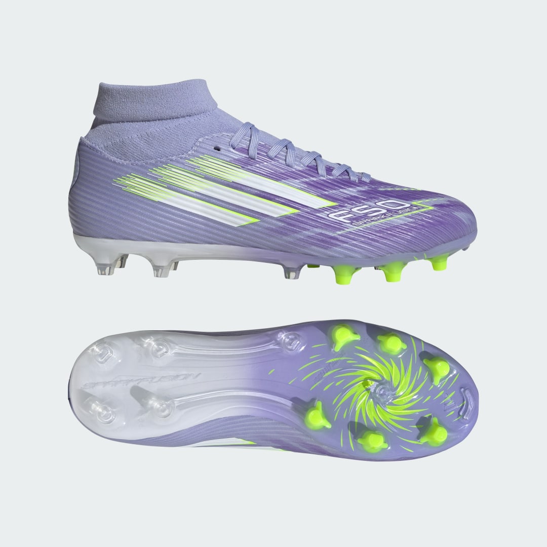 Tenisky a topánky adidas Performance F50 Sparkfusion League Firm Ground/Artificial Grass Boots Fialová | JI0012, 0