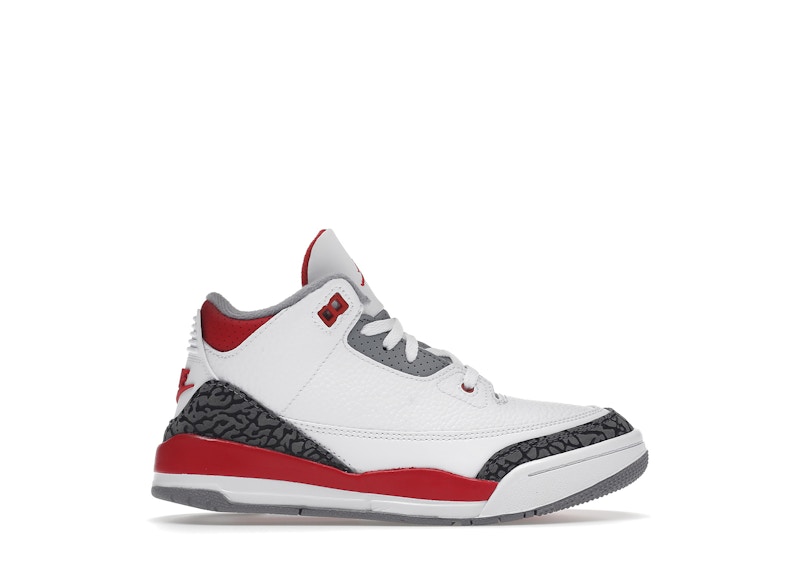 Tenisky a topánky Jordan Jordan 3 Retro Fire Red (PS) Biela | DM0966-160, 0