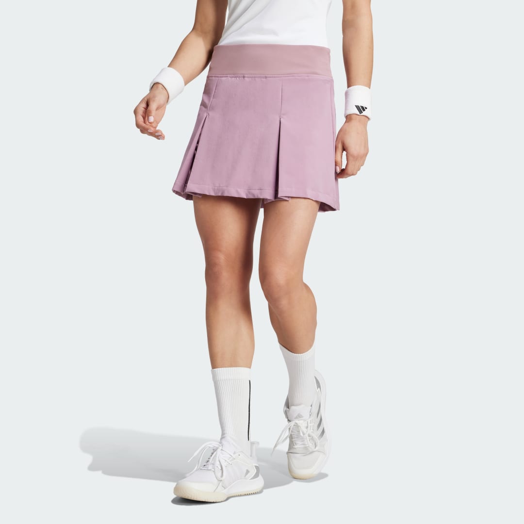 Sukňa adidas Performance Club Tennis Pleated Ružová | IT6583, 0