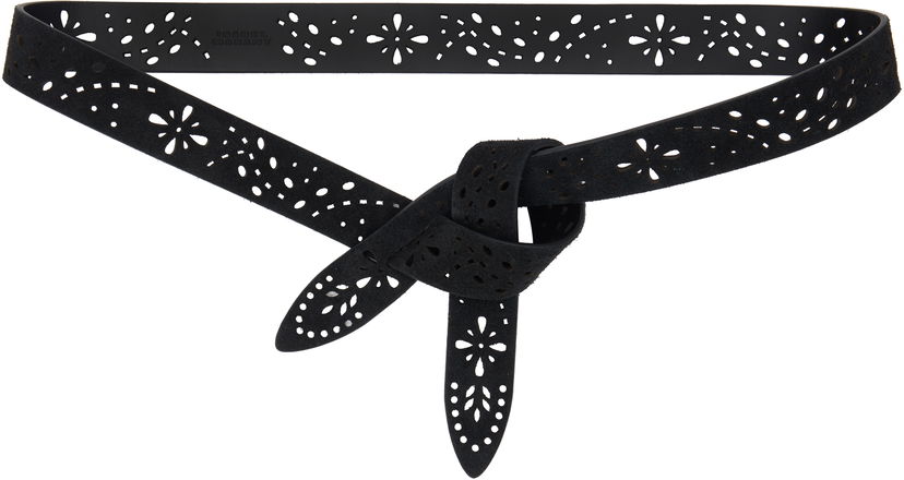 Opasok ISABEL MARANT Lecce Cutout Belt Čierna | 24HCE288CFA-B4B10A