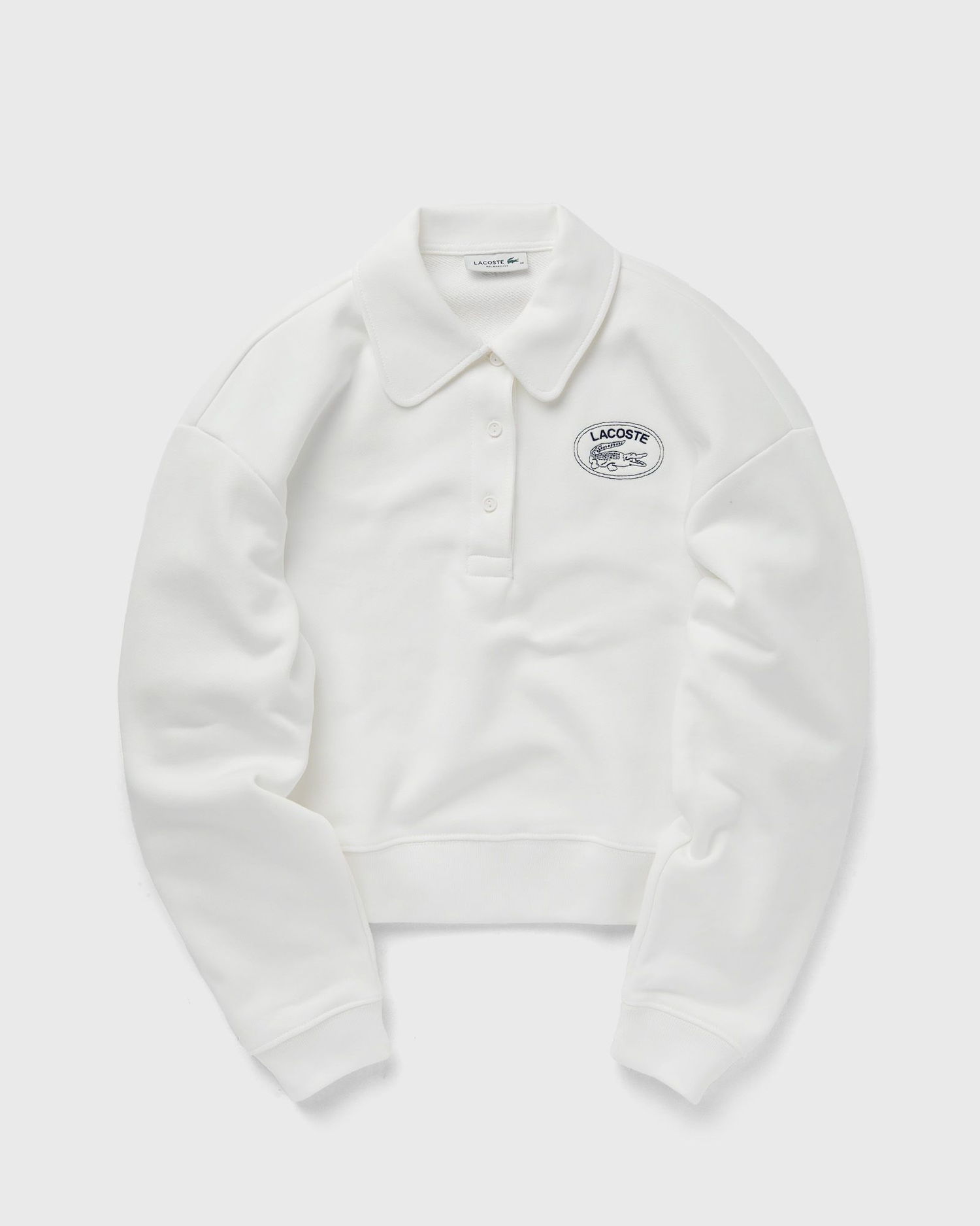Mikina Lacoste SWEATSHIRTS women Half-Zips white in size:L Biela | SF3469-70V, 0