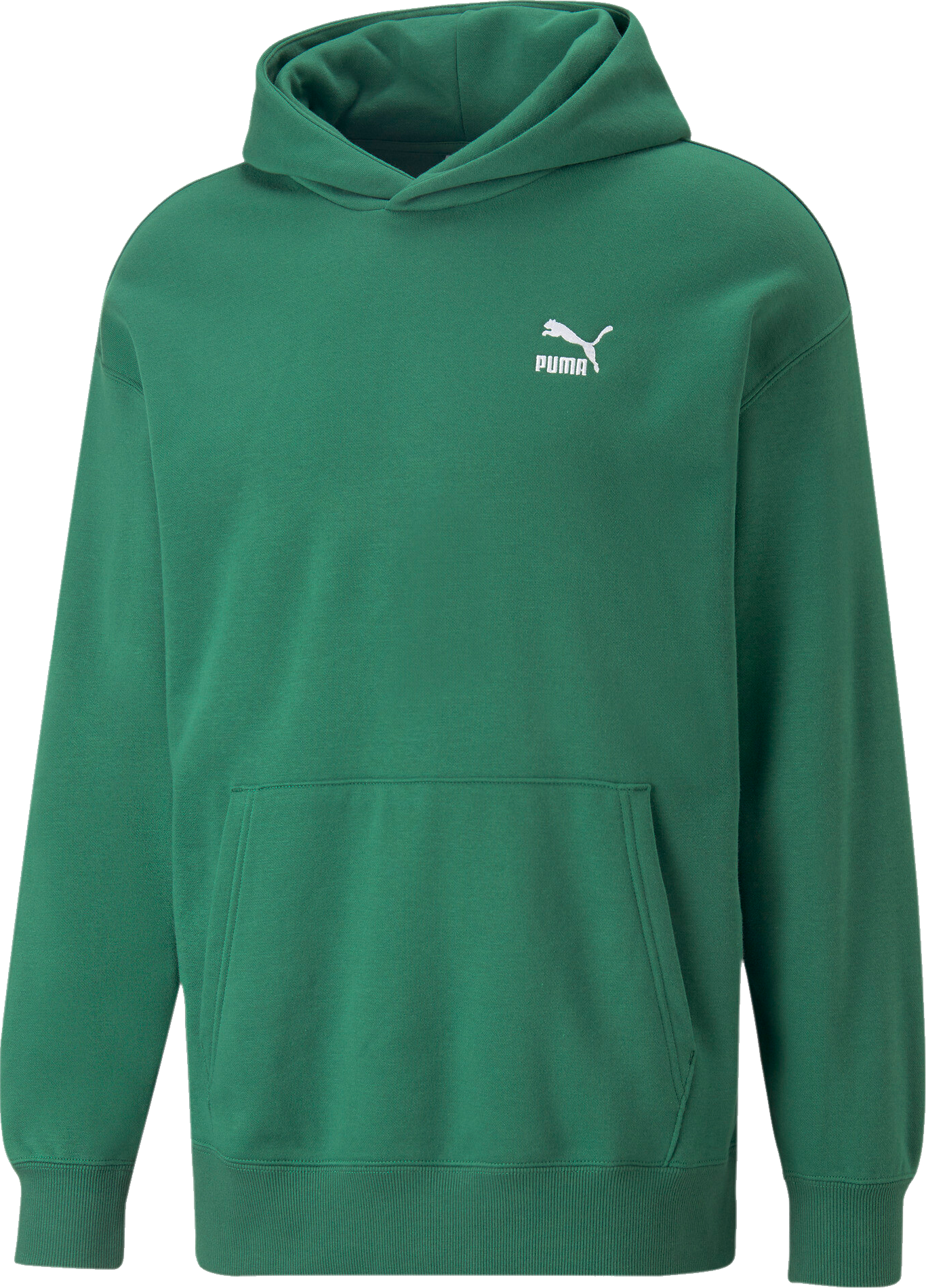 Mikina Puma Puma Classics Relaxed Hoodie Zelené | 536747-037, 0