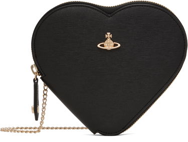 Kabelka Vivienne Westwood Vivienne Westwood New Heart Crossbody Bag Čierna | 58010001W-S0021-, 0