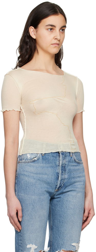 Tielko Baserange Gerrymandered T-Shirt Biela | TOGE-CG-000, 1