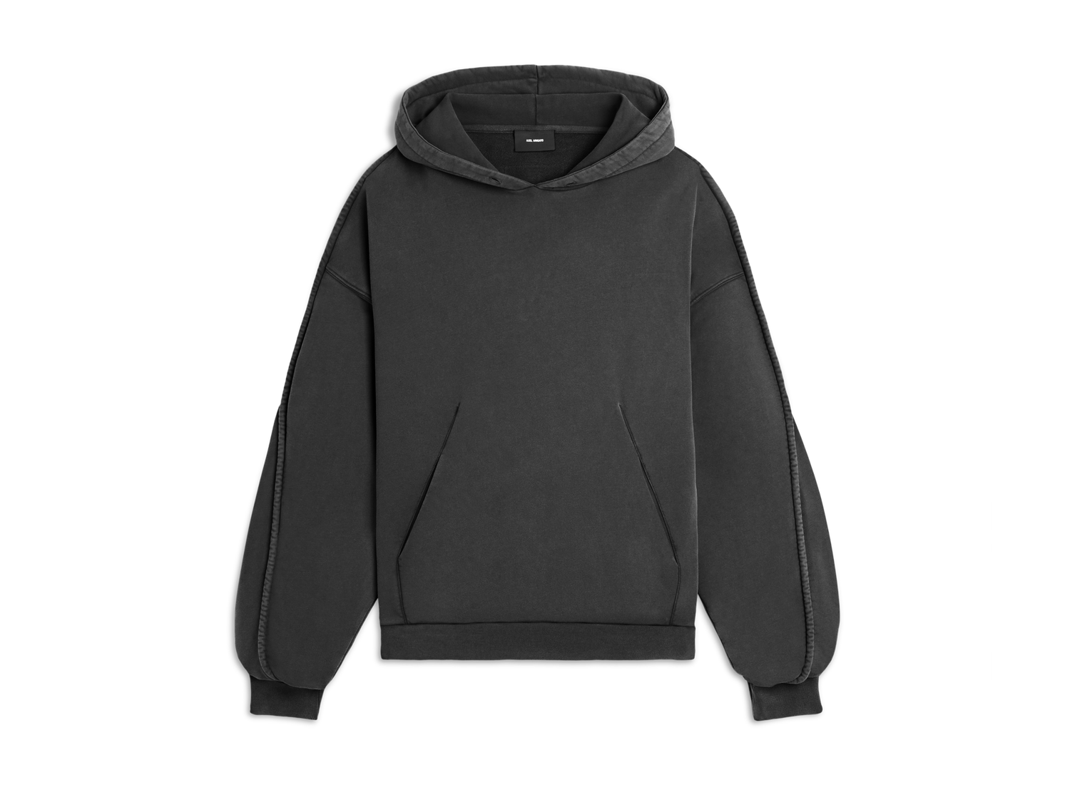 Mikina AXEL ARIGATO Kansas Washed Hoodie Čierna | A2167001, 1