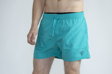 Plavky GUESS BOTTOM BEACHWR BOARD SHORT Tyrkysová | F02T25-G8E4, 0