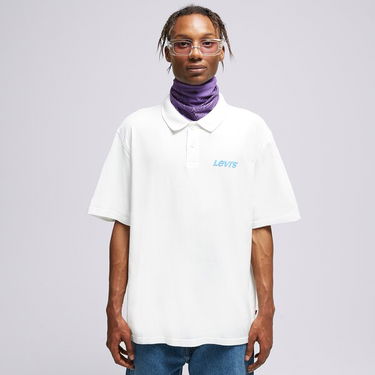 Polo tričko Levi's ® Graphic Vintage Fit Polo Shirt Biela | A6146-0005, 0