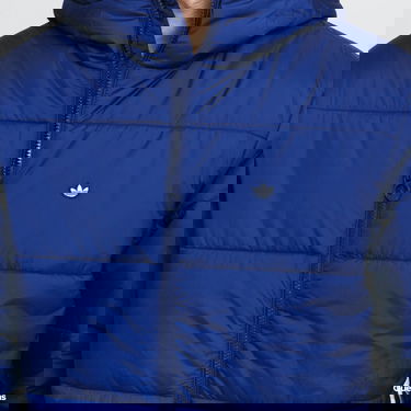 Prešívaná bunda adidas Originals Padded Hooded Puffer Jacket Navy | H13554, 3