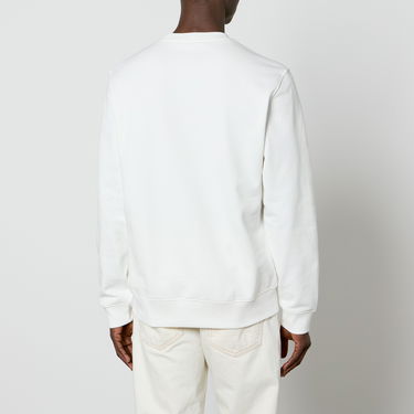 Mikina Lacoste Vintage Ad Loopback Cotton-Jersey Biela | SH7421-70V, 1