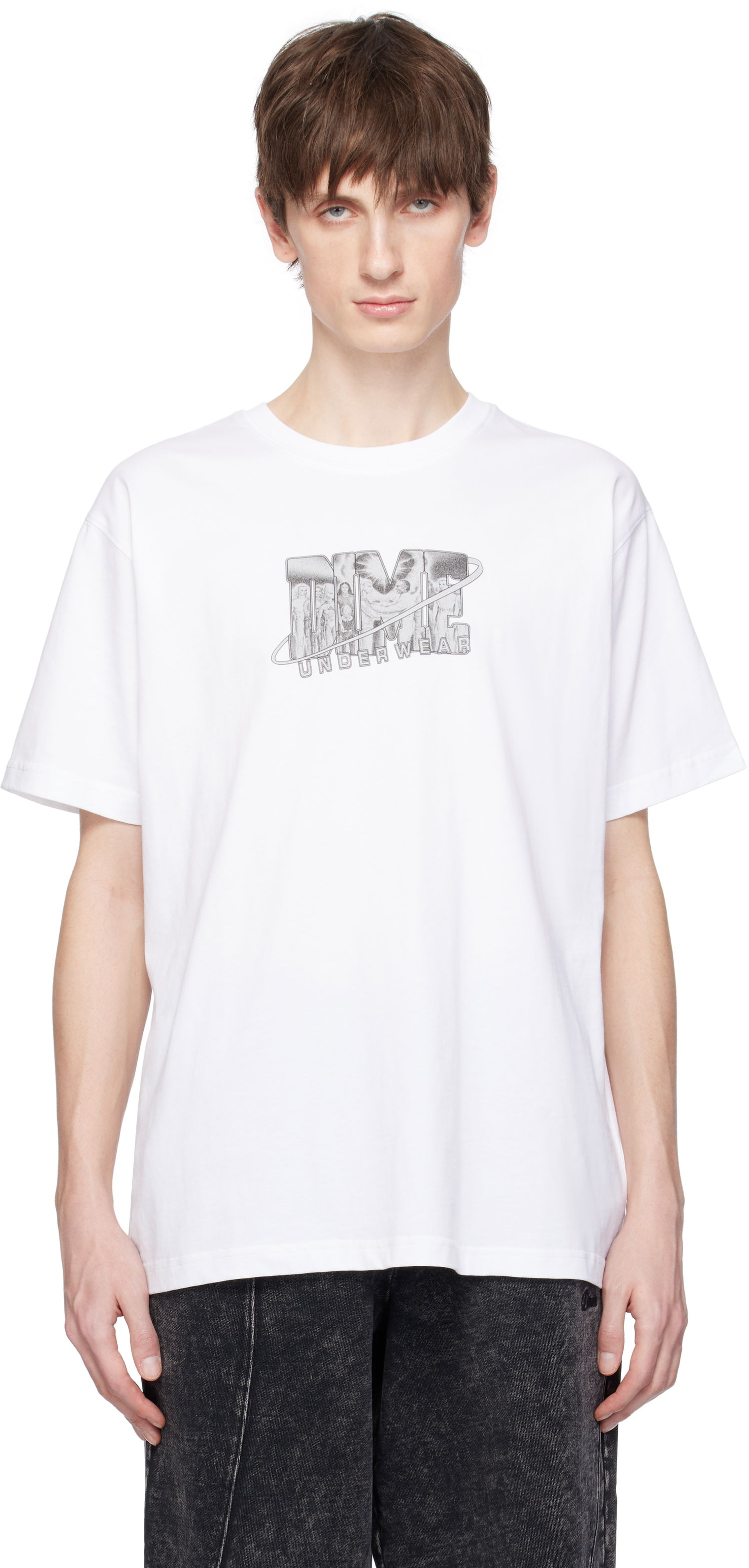 Tričko Dime Dime Cosmic Graphic T-Shirt Biela | DIMESP2559WHT, 0