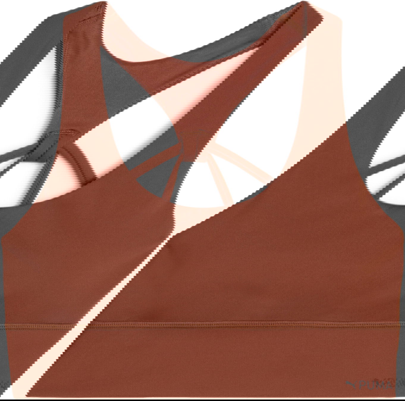 Podprsenka Puma 4KEEPS Evolve Longline Sports Bra Hnedá | 524800-81, 1