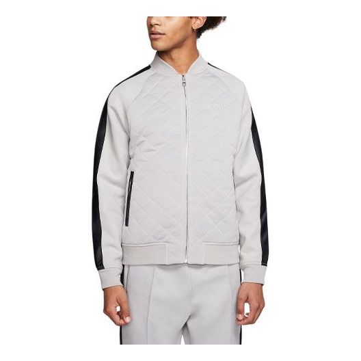 Bomber bunda Jordan Jordan Athleisure Quilted Bomber Jacket Šedá | BQ5772-059