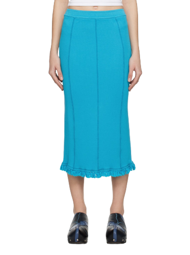 Sukňa Acne Studios Tassel Maxi Skirt Modrá | AF0322-