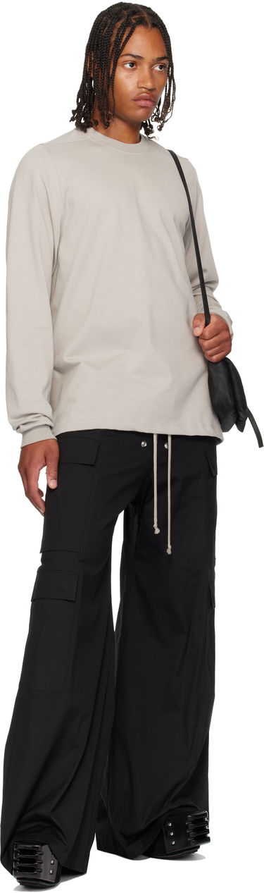 Tričko Rick Owens Rick Owens Concordians Long Sleeve T-Shirt Šedá | RU02E1277 BA, 3