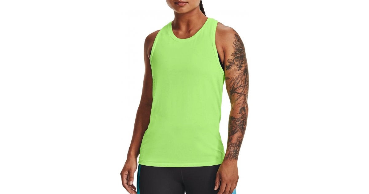 Tielko Under Armour Under Armour Seamless Tank Top Zelené | 1365628-752, 1