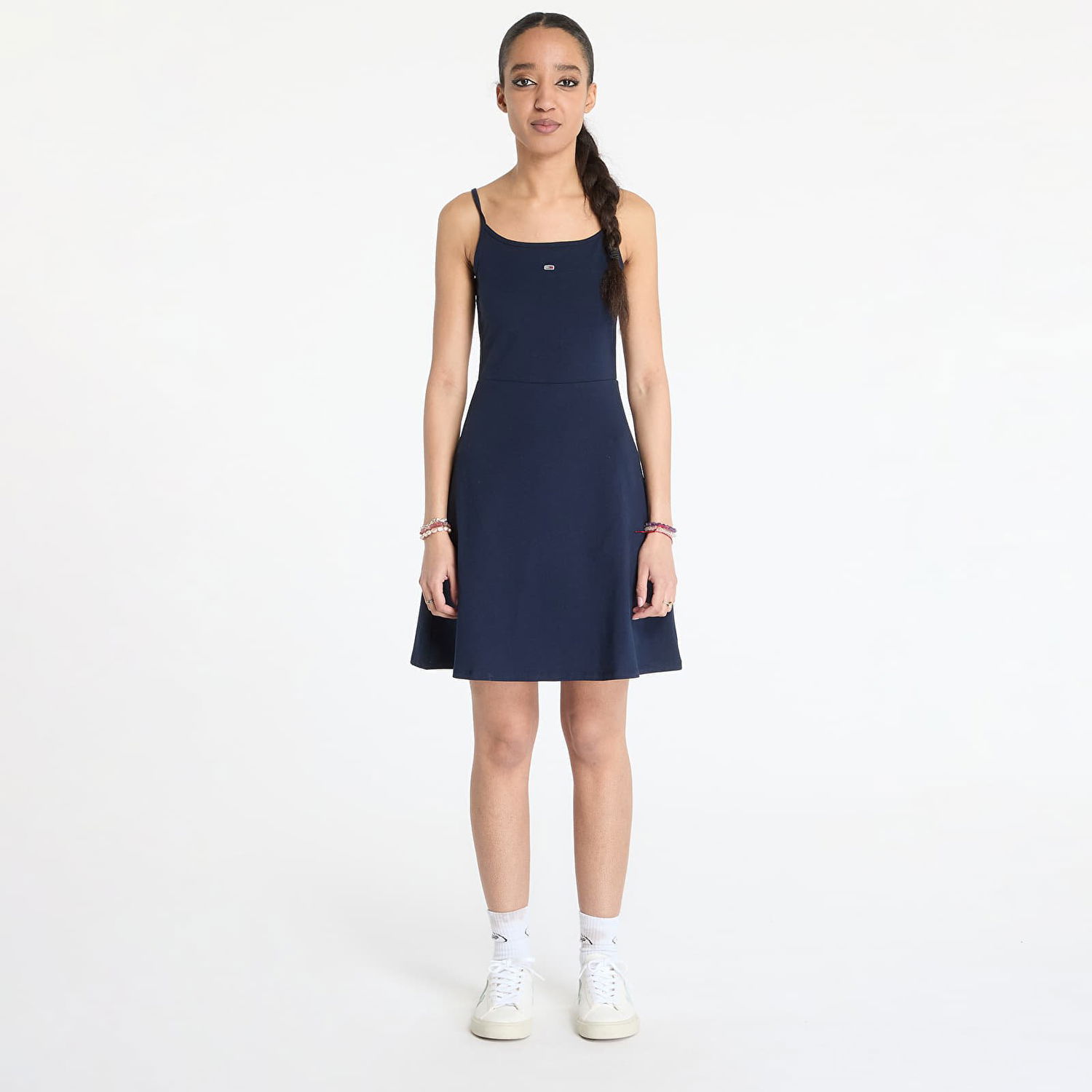 Šaty Tommy Hilfiger Tommy Jeans Essential Strap Dress Navy | DW0DW21354 C1G, 0