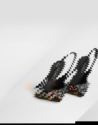 Doplnky Dolce & Gabbana Dolce & Gabbana Slingbacks With Jewels Čierna | CG0970AP4638S574, 1