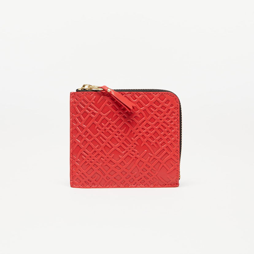 Peňaženka Comme des Garçons Embossed Roots Wallet Red Červená | SA3100ER red