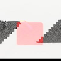 Embossed Roots Wallet Red