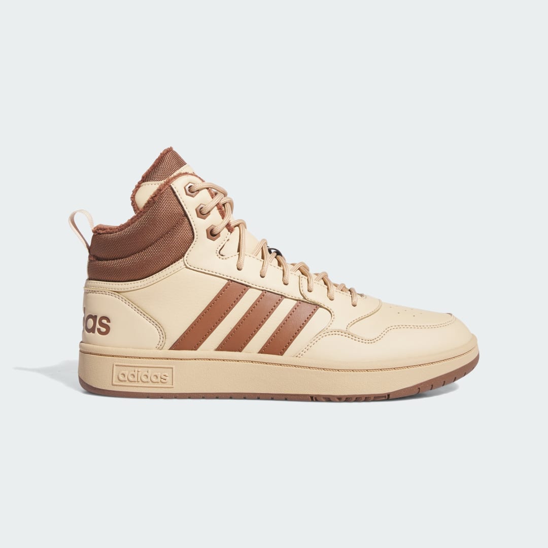 Tenisky a topánky adidas Performance Hoops 3.0 Mid Winterized Béžová | IH0164, 0