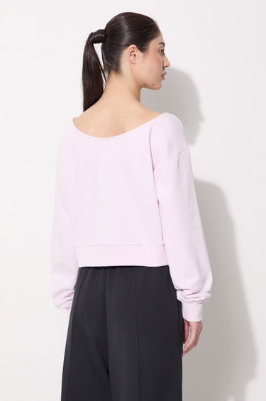 Mikina adidas Originals Slouchy Crewneck Ružová | HU1646, 3