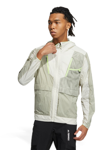 Vetrovka adidas Performance Voyager Light Windbreaker Šedá | HE5180