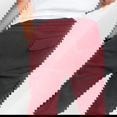Tepláky Urban Classics Cargo Sweatpants Vínová | TB4478 red, 4